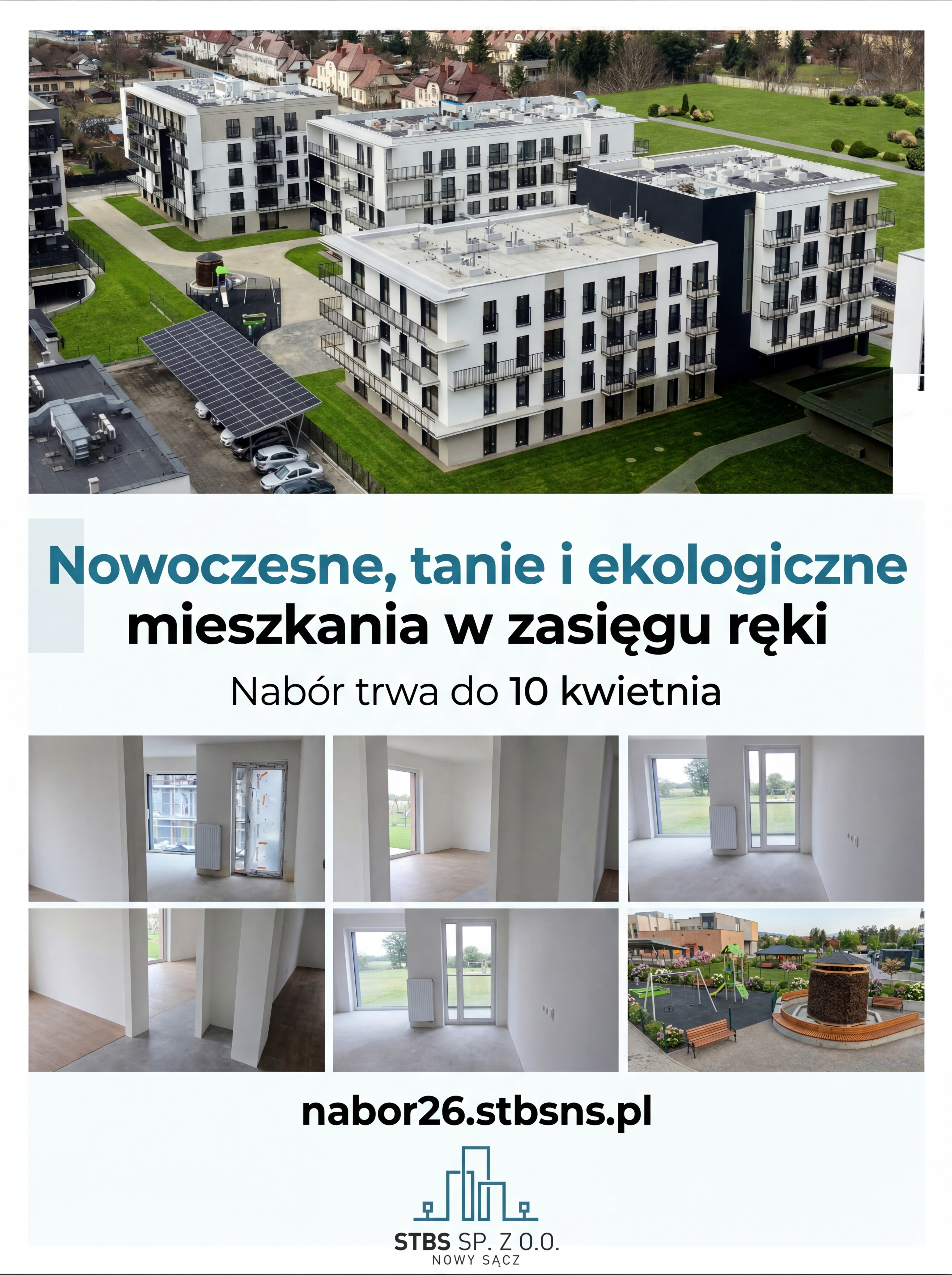 Nowoczesne mieszkanie na wynajem w zasięgu ręki: Rusza nabór wniosków na nowoczesne apartamenty w STBS