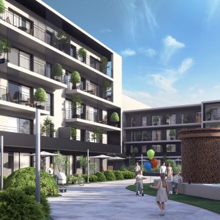 Tężnia solankowa przy Segmencie C